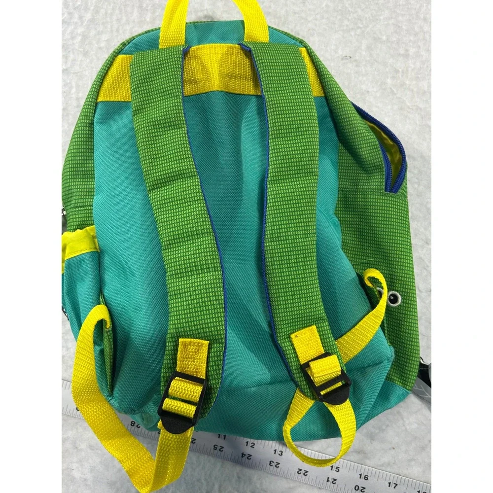 Skip Hop Zoo Little Kid Backpack Chameleon Green Blue Animal School Bag